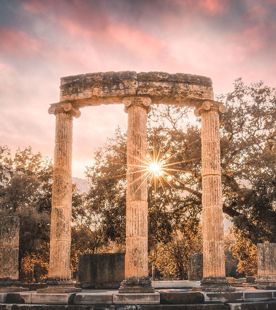 D'ATHÈNES À OLYMPIE, LE BERCEAU DES JEUX OLYMPIQUES