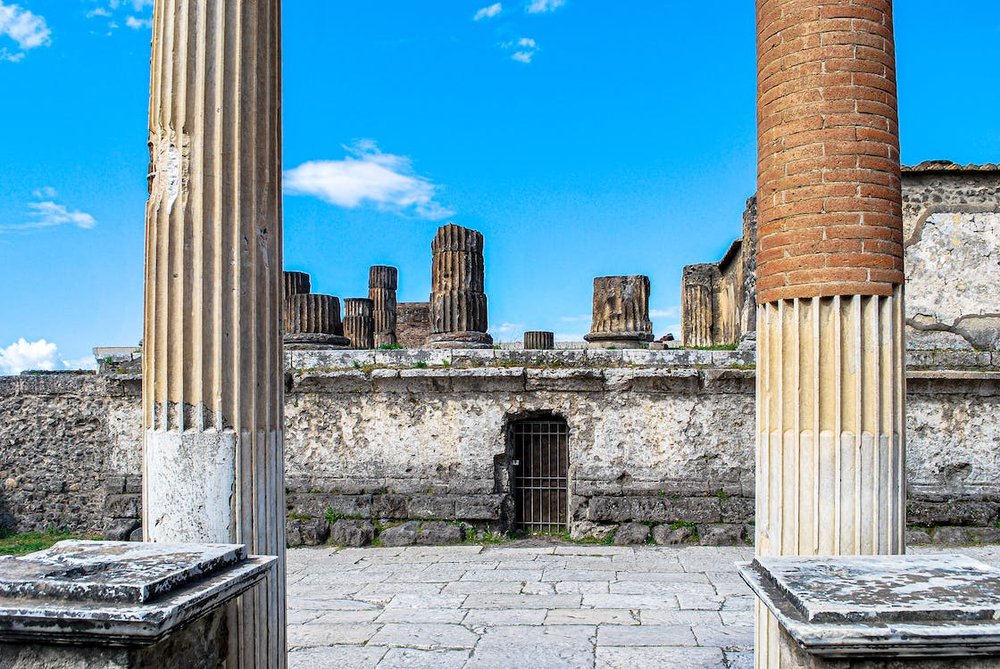 POMPÉIA PARTINDO DE ROMA