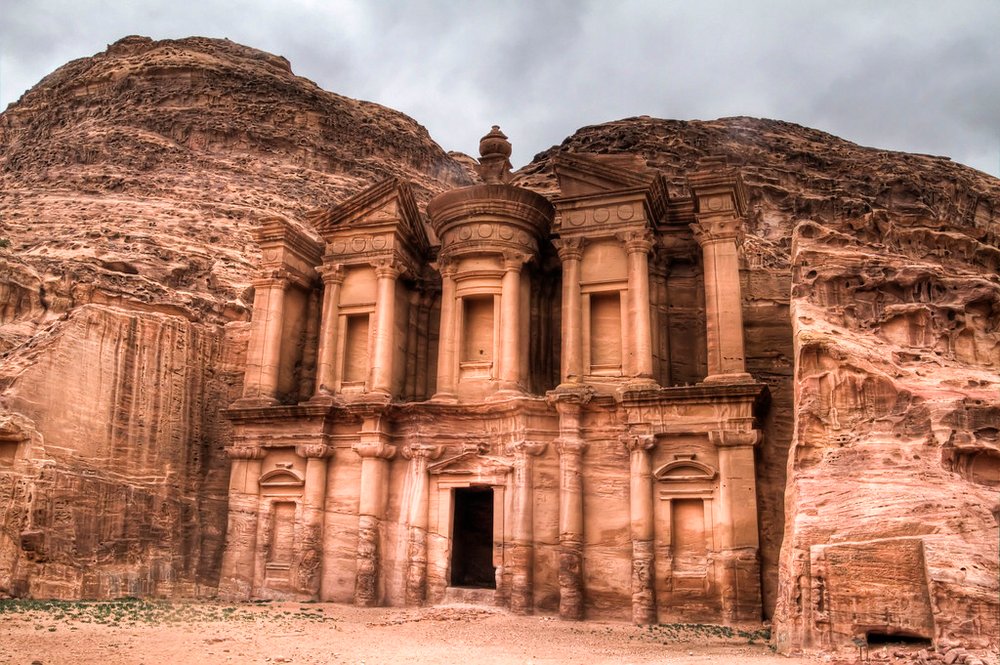 PETRA DESDE EL PUERTO DE ÁQABA