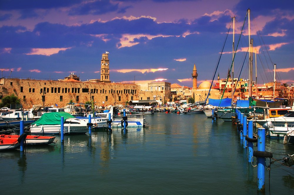 CESAREA & TEL AVIV DESDE EL PUERTO DE HAIFA