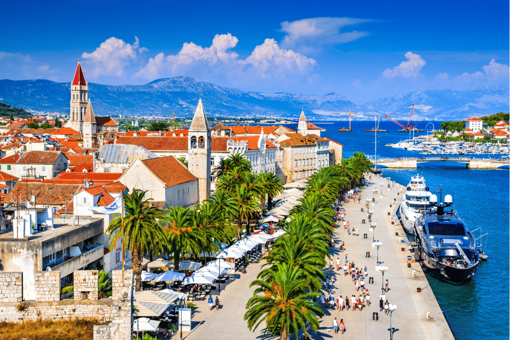 FROM TROGIR TO SPLIT, LAST SAILING