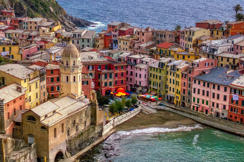 THE CINQUE TERRE FROM MILAN