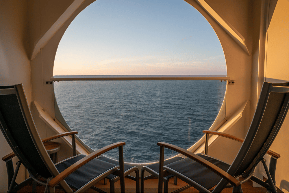 AT SEA, SAILING TO MONTENEGRO