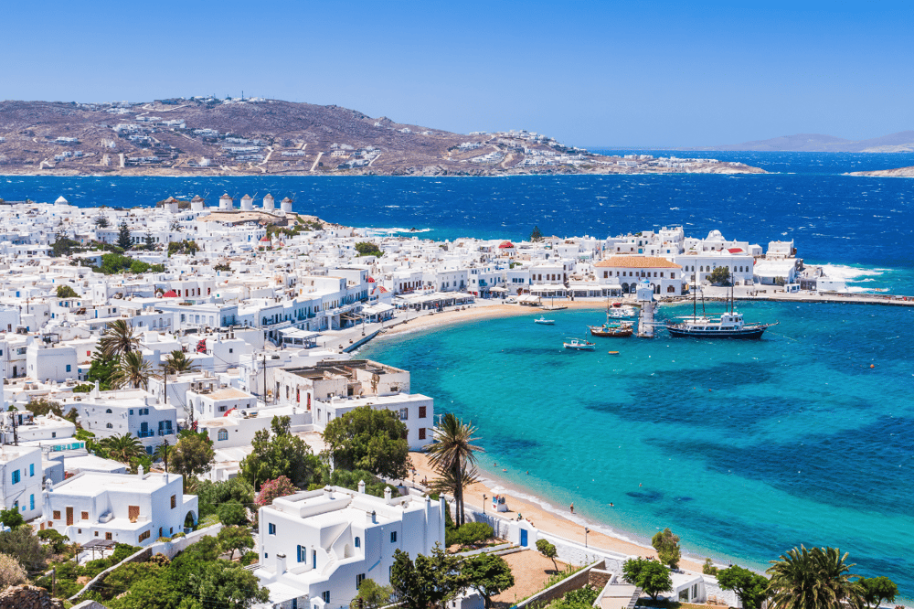 MYKONOS : DÉTENTE, SOLEIL, PLAGE ET HISTOIRE