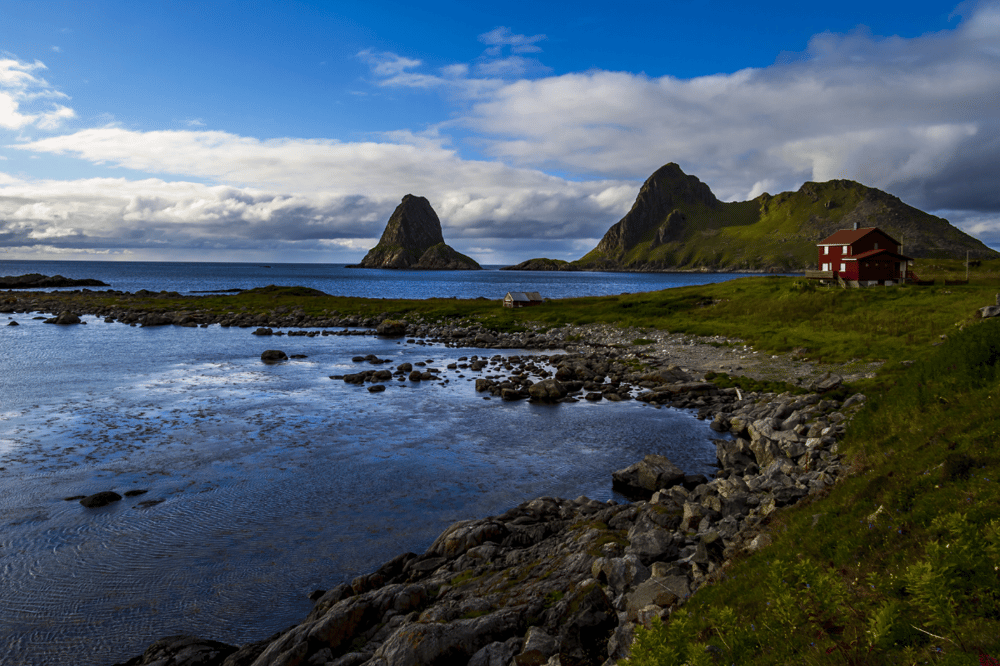 AREA DE HARSTAD / SORTLAND - ISLAS VESTERALEN - ISLAS LOFOTEN