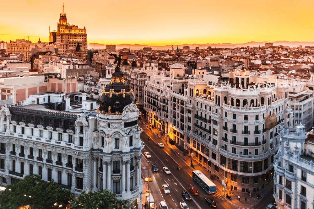 FROM VALENCIA TO MADRID BY TRAIN