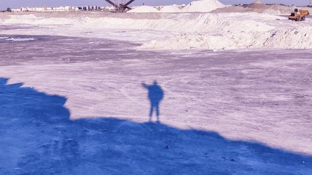 salt mountains