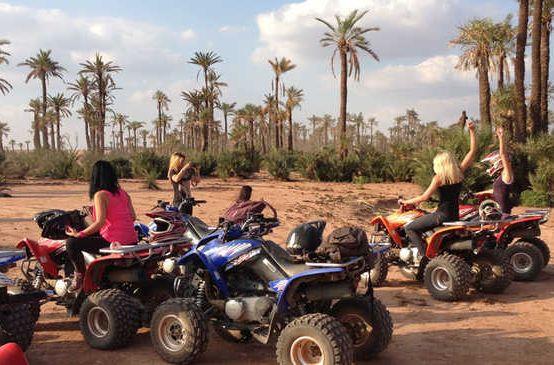QUAD CROSSING IN MARRAKECH
